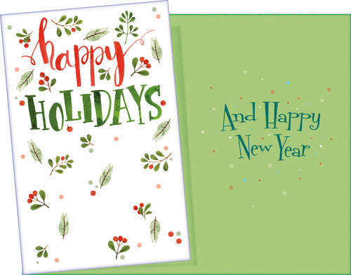 Random Happy Holidays Card