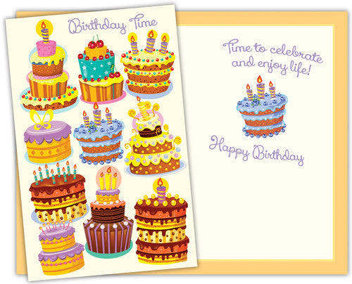 Lots of Cake Birthday Card