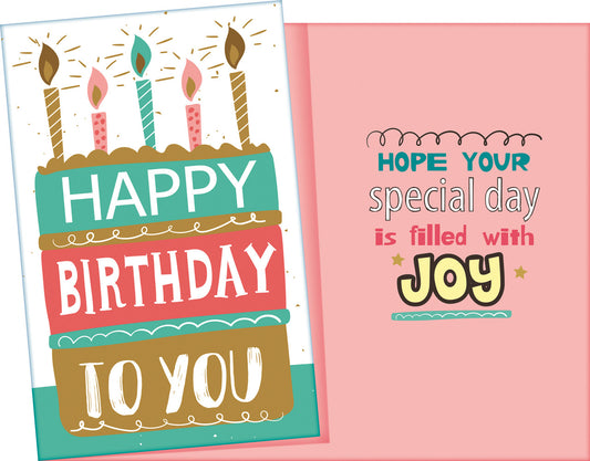 Joyful Birthday Card