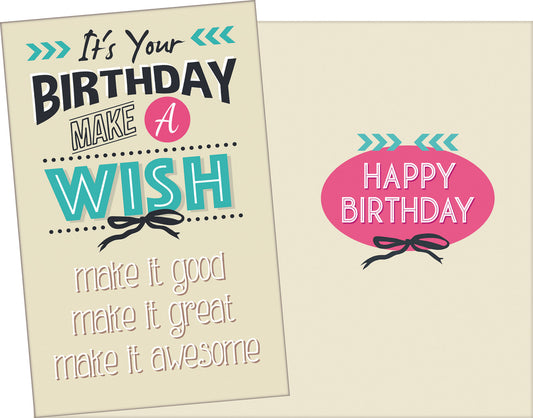 Wishful Birthday Card