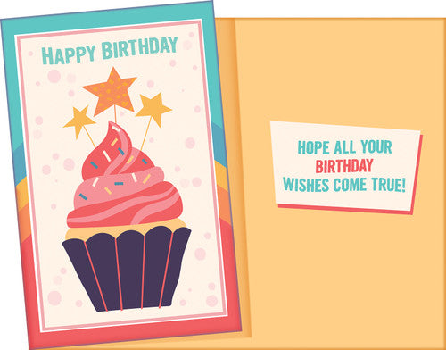 Cupcake Birthday Card