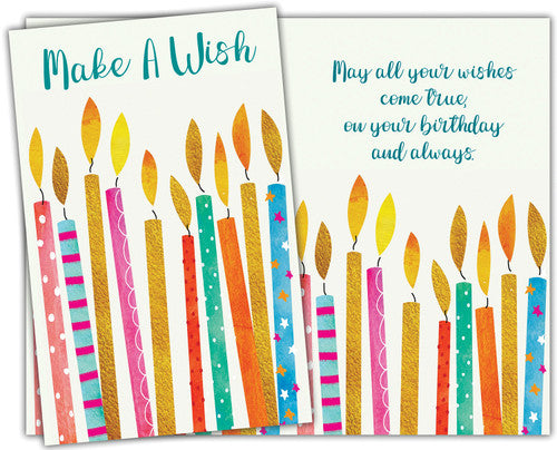 Candles Birthday Card