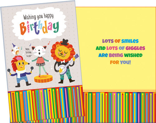 Random Kids Birthday Card